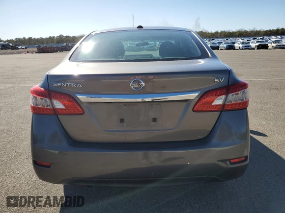 2015 Nissan Sentra SR with VIN 3N1AB7AP6FL655104, listed as a Copart auction lot 49885455 with 134,659 mi miles and Salvage Title. Bid and sale history available at DreamBid. Image 6.