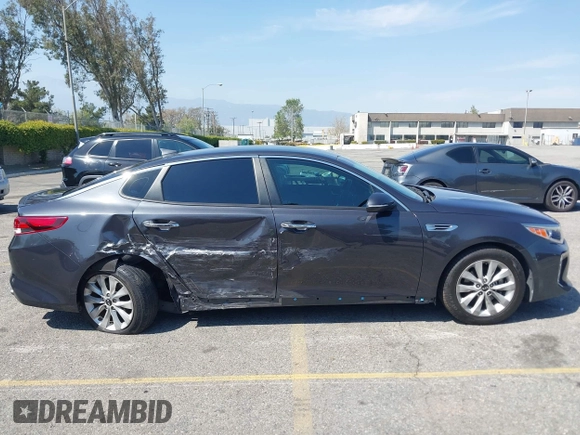 2018 Kia Optima LX with VIN 5XXGT4L31JG240046, listed as a IAAI auction lot 41992269 with 57,766 mi miles and . Bid and sale history available at carsss.com. Image 12.