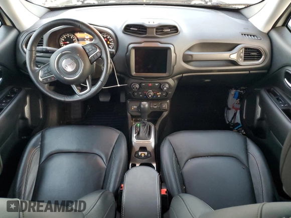 2020 Jeep Renegade Limited with VIN ZACNJBD12LPL45544, listed as a Copart auction lot 83490614 with 16,858 mi miles and Salvage title. Bid and sale history available at DreamBid. Image 8.