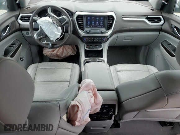 2021 GMC Acadia SLT with VIN 1GKKNMLS2MZ221040, listed as a Copart auction lot 53948075 with 60,305 mi miles and Salvage Title. Bid and sale history available at DreamBid. Image 8.