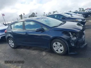 2017 Kia Forte5 LX with VIN KNAFK5A83H5709281, listed as a IAAI auction lot 41482492 with 74,979 mi miles. Bid and sale history available at carsss.com. Image 14.