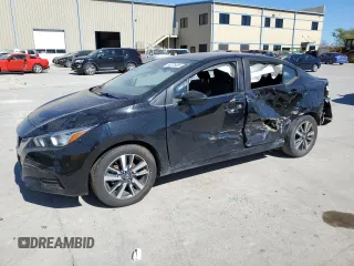 2021 Nissan Versa SV with VIN 3N1CN8EV6ML846324, listed as a Copart auction lot 50278455 with 73,113 mi miles and Salvage title. Bid and sale history available at DreamBid. Image 1.