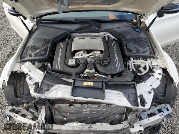 2017 Mercedes-Benz C 63 S AMG with VIN WDDWK8HB9HF454092, listed as a Copart auction lot 79309673 with 57,667 mi miles and . Bid and sale history available at DreamBid. Image 11.