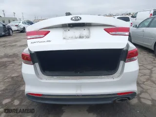 2017 Kia Optima LX with VIN KNAGT4L37H5160410, listed as a IAAI auction lot 41906061 with 88,243 mi miles. Bid and sale history available at carsss.com. Image 16.