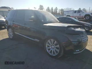 2016 Land Rover Range Rover Supercharged with VIN SALGS2EF0GA305044, listed as a Copart auction lot 50688515 with Not provided miles and Salvage title. Bid and sale history available at DreamBid. Image 4.