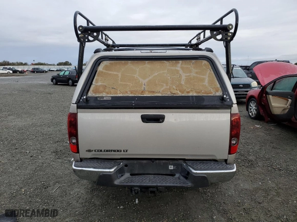 2007 Chevrolet Colorado LT w/2LT with VIN 1GCDT13E578226441, listed as a Copart auction lot 81779104 with 213,099 mi miles and Salvage Title. Bid and sale history available at carsss.com. Image 6.