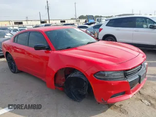 2018 Dodge Charger SXT with VIN 2C3CDXBG2JH186288, listed as a IAAI auction lot 41553375 with 85,910 mi miles and . Bid and sale history available at carsss.com. Image 1.