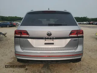 2023 Volkswagen Atlas SEL R-Line Black with VIN 1V2SR2CA1PC523727, listed as a Copart auction lot 58969365 with 27,169 mi miles and Salvage title. Bid and sale history available at DreamBid. Image 6.