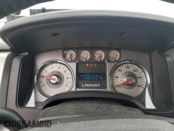 2009 Ford F-150 XL with VIN 1FTPW12V79FB39595, listed as a Copart auction lot 47639345 with 157,589 mi miles and Salvage Title. Bid and sale history available at carsss.com. Image 9.