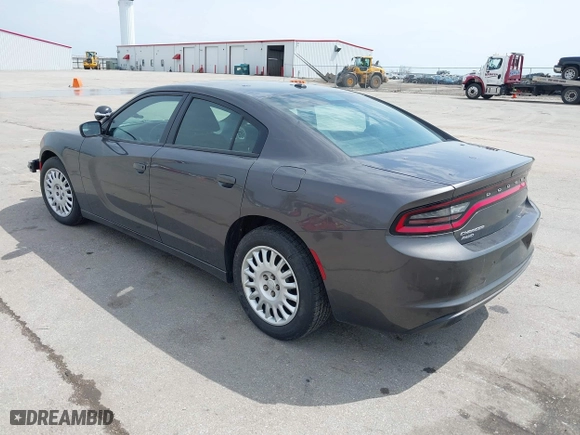 2020 Dodge Charger Police with VIN 2C3CDXKT3LH112023, listed as a IAAI auction lot 42124903 with 130,738 mi miles. Bid and sale history available at carsss.com. Image 3.