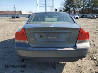 2004 Volvo S60 with VIN YV1RS61T642348189, listed as a Copart auction lot 46315535 with 209,536 mi miles and Salvage Title. Bid and sale history available at carsss.com. Image 6.