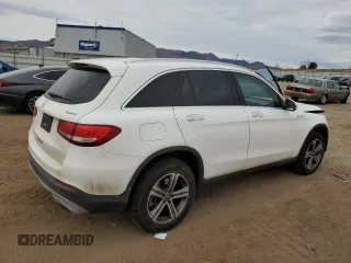 2018 Mercedes-Benz GLC with VIN WDC0G4KB4JV054384, listed as a Copart auction lot 49698545 with 98,779 mi miles and Salvage Title. Bid and sale history available at carsss.com. Image 3.