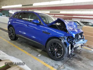 2020 Jaguar F-Pace 25t Premium with VIN SADCJ2FX9LA649485, listed as a Copart auction lot 59782235 with Not provided miles and Salvage title. Bid and sale history available at DreamBid. Image 4.