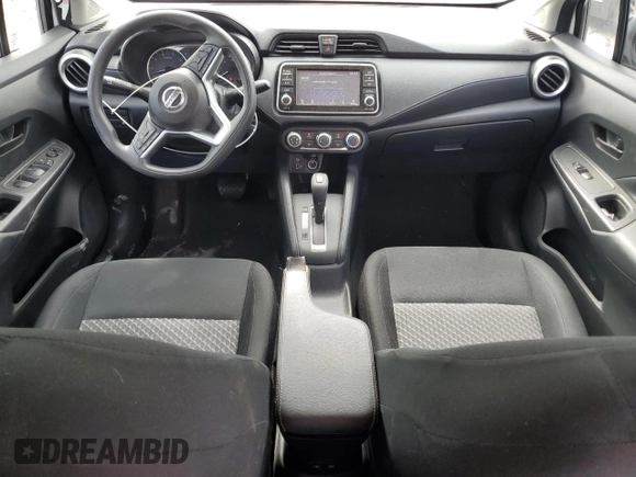 2022 Nissan Versa S with VIN 3N1CN8DVXNL832476, listed as a Copart auction lot 51307035 with 46,935 mi miles and Salvage title. Bid and sale history available at DreamBid. Image 8.