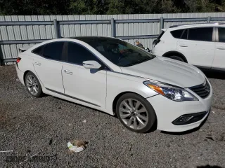 2015 Hyundai Azera Limited with VIN KMHFH4JG8FA453836, listed as a Copart auction lot 87314584 with 121,784 mi miles and Salvage Title. Bid and sale history available at carsss.com. Image 4.