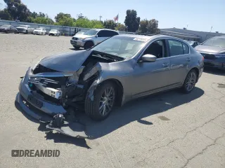 2013 Infiniti G37 Journey with VIN JN1CV6AP2DM303702, listed as a Copart auction lot 56219945 with Not provided miles and Salvage title. Bid and sale history available at DreamBid. Image 1.