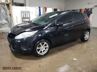 2012 Ford Fiesta SE with VIN 3FADP4EJ3CM132215, listed as a Copart auction lot 47667815 with 187,024 mi miles and Salvage Title. Bid and sale history available at carsss.com. Image 1.