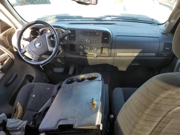 2008 Chevrolet Silverado 2500HD Work Truck with VIN 1GBHC29KX8E198227, listed as a Copart auction lot 80523854 with 345,561 mi miles and Salvage Title. Bid and sale history available at carsss.com. Image 8.