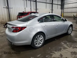 2016 Buick Regal with VIN 2G4GK5EX4G9153262, listed as a Copart auction lot 58265525 with 110,019 mi miles and Salvage title. Bid and sale history available at DreamBid. Image 3.