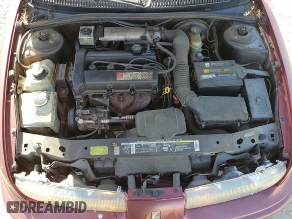 1996 Saturn SL with VIN 1G8ZK5278TZ334649, listed as a Copart auction lot 54098725 with 156,012 mi miles and Salvage Title. Bid and sale history available at carsss.com. Image 11.