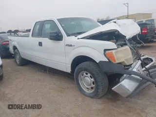 2013 Ford F-150 XL with VIN 1FTFX1EF8DKE62714, listed as a IAAI auction lot 41341798 with 1 mi miles. Bid and sale history available at carsss.com. Image 1.