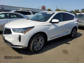 2022 Acura RDX w/Technology Package with VIN 5J8TC2H52NL016904, listed as a Copart auction lot 71400284 with 13,024 mi miles and Salvage Title. Bid and sale history available at carsss.com. Image 1.
