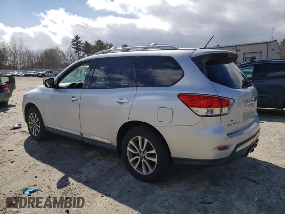 2014 Nissan Pathfinder S with VIN 5N1AR2MMXEC626529, listed as a Copart auction lot 47350415 with 139,696 mi miles and Clean title. Bid and sale history available at DreamBid. Image 2.