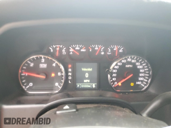 2017 Chevrolet Silverado 1500 Work Truck with VIN 1GCVKNEHXHZ145016, listed as a Copart auction lot 41849385 with 131,222 mi miles and Salvage Title. Bid and sale history available at carsss.com. Image 9.