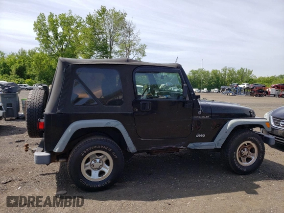 2002 Jeep Wrangler X with VIN 1J4FA39S12P759967, listed as a Copart auction lot 57851495 with 178,035 mi miles and Salvage title. Bid and sale history available at DreamBid. Image 3.