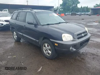 2006 Hyundai Santa Fe GLS z VIN KM8SC13D76U108827, wystawiony jako IAAI lot #42509070 z przebiegiem 161 453 mil mil oraz . Historia ofert i sprzedaży dostępna na DreamBid. Obrazek 1.
