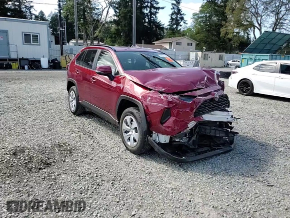 2019 Toyota RAV4 LE with VIN JTMG1RFV4KJ016086, listed as a Copart auction lot 55631155 with 60,604 mi miles and Salvage Title. Bid and sale history available at DreamBid. Image 14.