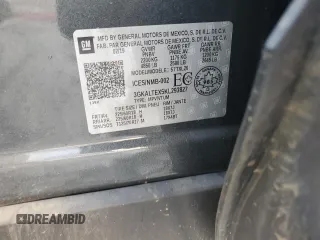 2019 GMC Terrain SLE with VIN 3GKALTEX5KL293827, listed as a Copart auction lot 47349295 with 105,528 mi miles and Salvage Title. Bid and sale history available at carsss.com. Image 13.