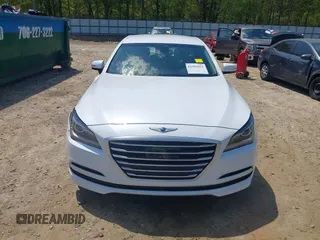 2017 Genesis G80 3.8L with VIN KMHGN4JE4HU169181, listed as a IAAI auction lot 41991011 with 78,470 mi miles. Bid and sale history available at carsss.com. Image 12.