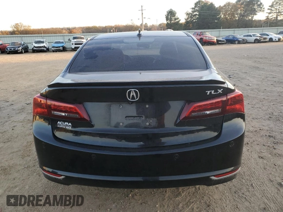 2016 Acura TLX Advance with VIN 19UUB2F72GA011664, listed as a Copart auction lot 84757454 with 130,617 mi miles and Clean title. Bid and sale history available at DreamBid. Image 6.