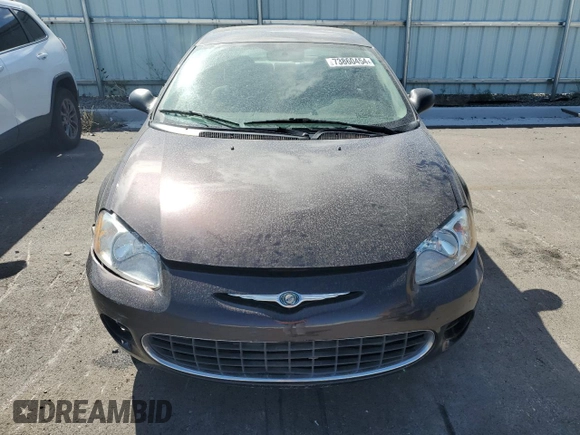 2003 Chrysler Sebring with VIN 1C3EL46T03N502993, listed as a Copart auction lot 73860454 with 62,018 mi miles and Clean Title. Bid and sale history available at DreamBid. Image 5.