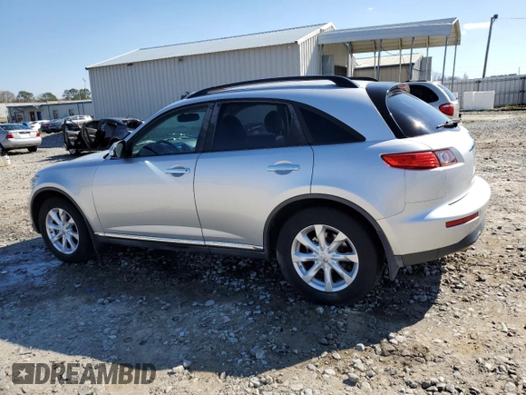 2006 Infiniti FX35 with VIN JNRAS08U16X105314, listed as a Copart auction lot 46481105 with 0 mi miles and Salvage Title. Bid and sale history available at carsss.com. Image 2.