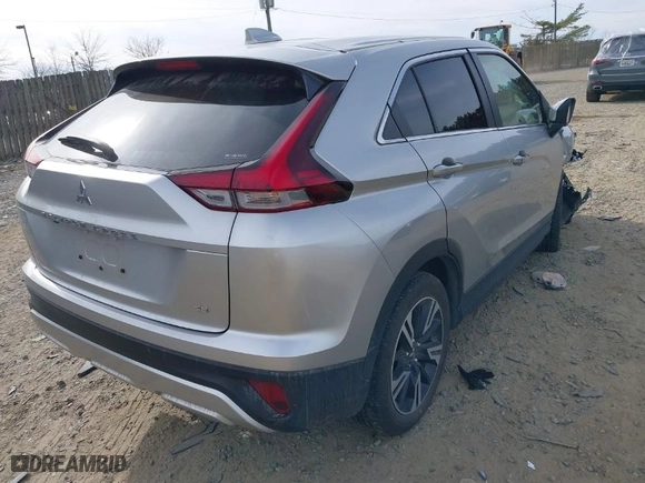 2023 Mitsubishi Eclipse Cross SE with VIN JA4ATWAA6PZ029041, listed as a IAAI auction lot 41829070 with 42,363 mi miles. Bid and sale history available at carsss.com. Image 4.