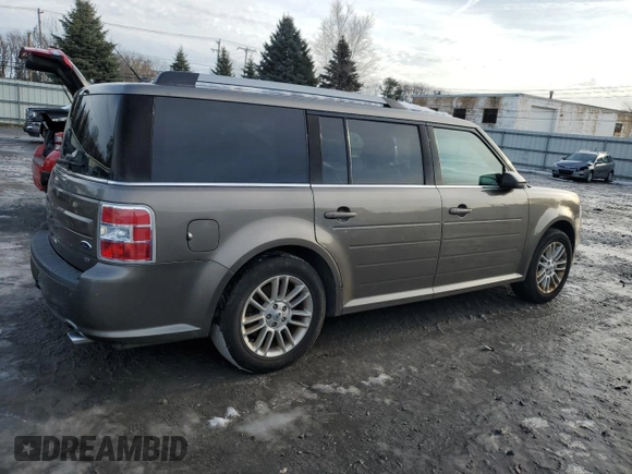2013 Ford Flex SEL with VIN 2FMHK6C88DBD04985, listed as a Copart auction lot 43618395 with 185,709 mi miles and Non Repairable. Bid and sale history available at carsss.com. Image 3.