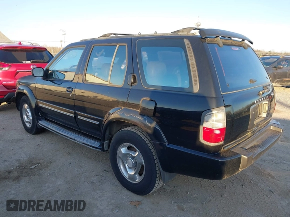 1998 Infiniti QX4 with VIN JNRAR05Y2WW028333, listed as a IAAI auction lot 41759775 with 216,473 mi miles and . Bid and sale history available at DreamBid. Image 3.