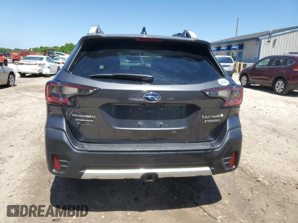 2021 Subaru Outback Touring with VIN 4S4BTAPCXM3129191, listed as a Copart auction lot 52523065 with 64,353 mi miles and Non repairable. Bid and sale history available at DreamBid. Image 6.