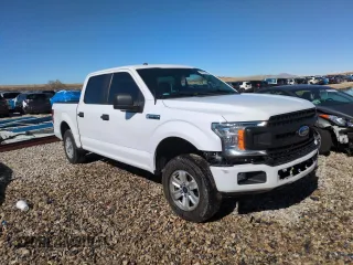2018 Ford F-150 XL with VIN 1FTEW1CP8JKD57127, listed as a Copart auction lot 46655415 with 107,406 mi miles and Salvage Title. Bid and sale history available at carsss.com. Image 4.