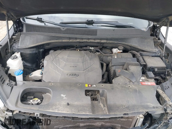 2019 Kia Sorento LX V6 with VIN 5XYPGDA55KG487091, listed as a IAAI auction lot 42007536 with 94,711 mi miles. Bid and sale history available at carsss.com. Image 10.