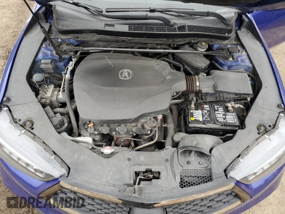 2019 Acura TLX w/A-Spec Pkg with VIN 19UUB3F65KA800333, listed as a Copart auction lot 50603685 with 76,762 mi miles and Clean title. Bid and sale history available at DreamBid. Image 11.