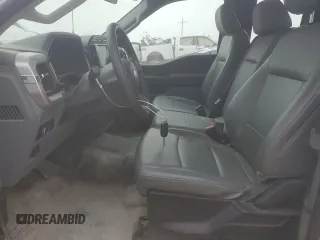 2023 Ford F-150 XL with VIN 1FTEX1CP0PKE02275, listed as a Copart auction lot 43186685 with 50,745 mi miles and Salvage title. Bid and sale history available at DreamBid. Image 7.