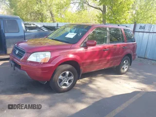2003 Honda Pilot EX with VIN 2HKYF18543H603256, listed as a IAAI auction lot 42141096 with 260,535 mi miles and . Bid and sale history available at DreamBid. Image 2.