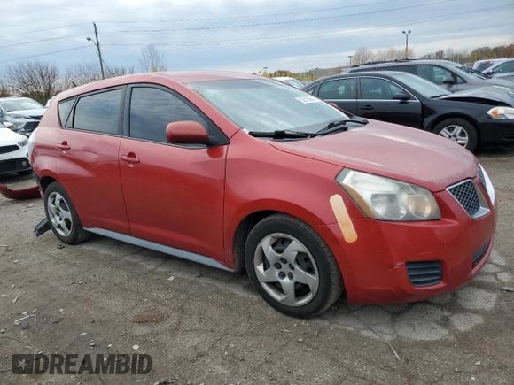 2009 Pontiac Vibe w/1SA with VIN 5Y2SP67899Z453514, listed as a Copart auction lot 80815804 with 197,292 mi miles and Salvage Title. Bid and sale history available at carsss.com. Image 4.