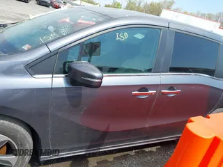 2018 Honda Odyssey Touring with VIN 5FNRL6H8XJB029570, listed as a IAAI auction lot 41485794 with 77,601 mi miles. Bid and sale history available at carsss.com. Image 14.