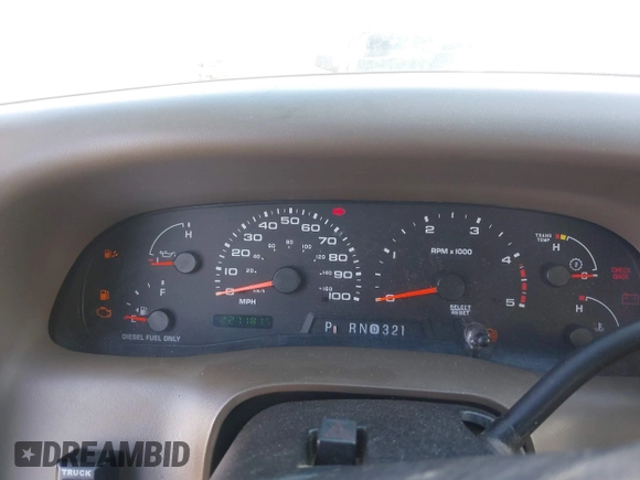2003 Ford Super Duty F-250 XL with VIN 1FTNX21P93EC62695, listed as a IAAI auction lot 41687232 with 227,181 mi miles. Bid and sale history available at carsss.com. Image 7.