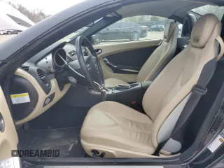 2008 Mercedes-Benz SLK-Class 3.0L with VIN WDBWK54F98F177511, listed as a Copart auction lot 51162175 with 62,082 mi miles and Salvage Title. Bid and sale history available at carsss.com. Image 7.