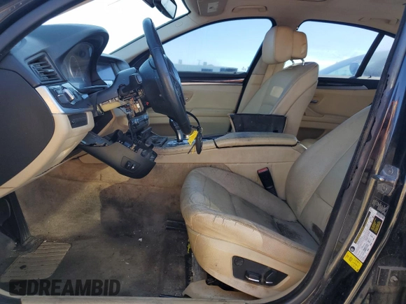 2013 BMW 5 Series 535i with VIN WBAFR7C57DC818682, listed as a Copart auction lot 46553845 with 152,962 mi miles and Clean Title. Bid and sale history available at DreamBid. Image 7.